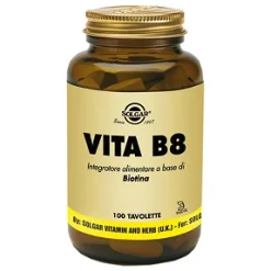 Solgar Vita B8 - Integratore di Biotina - 100 Tavolette