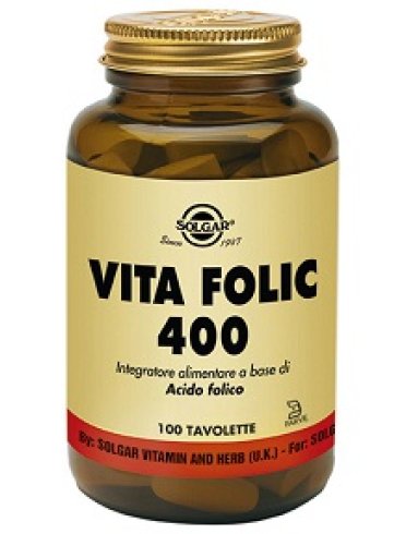 Solgar vita folic 100 tavolette