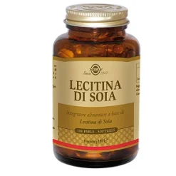 Solgar Lecitina di Soia - Integratore Ricostituente - 100 Perle
