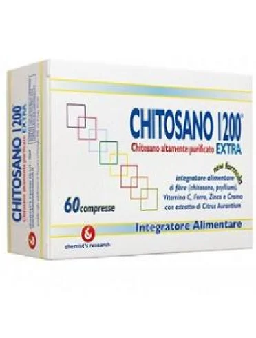 Chitosano 1200 extra 60 compresse Chitosano 1200 extra 60 compresse