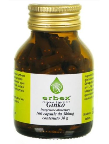 Ginkgo biloba 100 capsule 380 mg