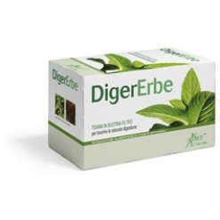 Aboca DigerErbe - Integratore per la Digestione - Tisana 20 Bustine