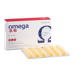 Omega 3/6 - Integratore pr il Benessere Cardiovascolare - 60 Capsule