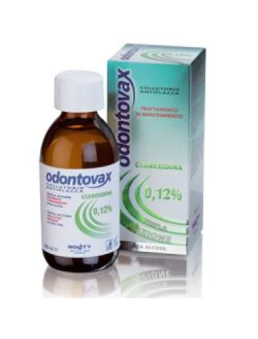 Odontovax - collutorio antiplacca alla clorexidina 0.12% - 200 ml Odontovax - collutorio antiplacca alla clorexidina 0.12% - 200 ml