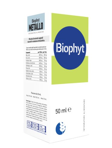 Biophyt metallo 50 ml soluzione idroalcolica