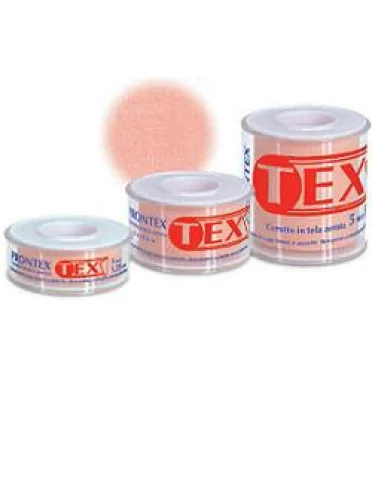 Cerotto prontex pex tela 500x2,5 cm 1 confezione Cerotto prontex pex tela 500x2,5 cm 1 confezione