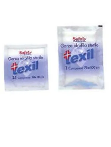 Prontex garza compressa 12/8 10x10cm 25 pezzi Prontex garza compressa 12/8 10x10cm 25 pezzi