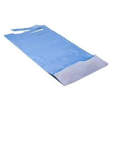Bavaglia adulti in accoppiato con tasca polietilene+carta 100 pezzi monouso Bavaglia adulti in accoppiato con tasca polietilene+carta 100 pezzi monouso