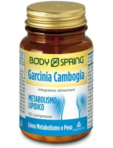 Body spring garcinia - integratore per il controllo del peso - 50 compresse