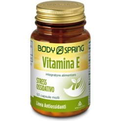 Body Spring Vitamina E  Integratore - 50 Capsule