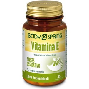Body Spring Vitamina E  Integratore - 50 Capsule