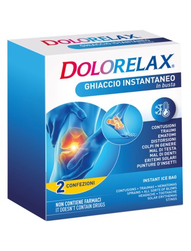 Dolorelax ghiaccio istantaneo per contusioni 2 pezzi