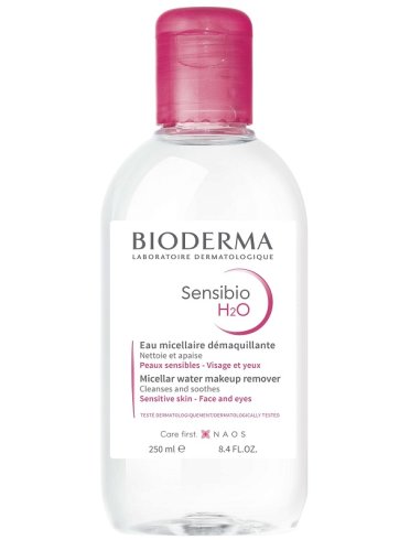 Bioderma sensibio h2o - soluzione micellare detergente struccante - 500 ml
