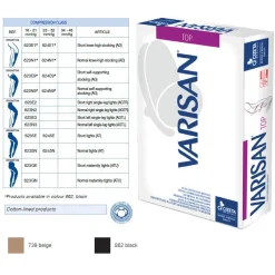 COLLANT VARISAN TOP K1 PUNTA CHIUSA NORMALE COLORE BEIGE MISURA 3