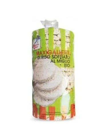Maxigallette di riso al miglio bio 200 g Maxigallette di riso al miglio bio 200 g