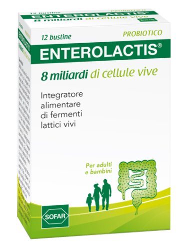 Enterolactis integratore di fermenti lattici 12 bustine