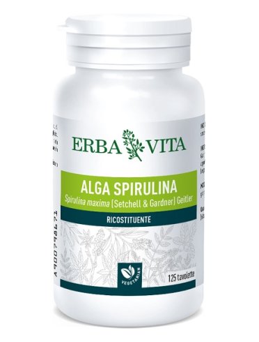 Alga spirulina 125 tavolette 400 mg Alga spirulina 125 tavolette 400 mg