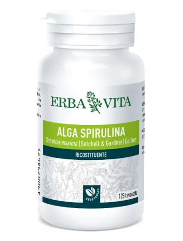Alga spirulina 125 tavolette 400 mg Alga spirulina 125 tavolette 400 mg