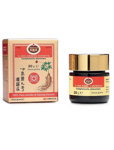 Ginseng il hwa estratto - complemento alimentare tonico - 20 g Ginseng il hwa estratto - complemento alimentare tonico - 20 g