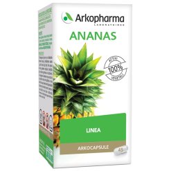 Arkocapsule Ananas - Integratore Drenante - 45 Capsule