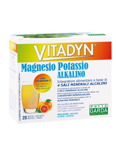 Vitadyn magnesio potassio alkalino 20 bustine