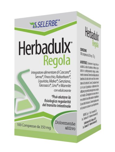 Herbadulx regola selerbe 100 compresse