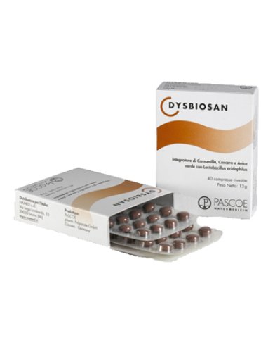 Dysbiosan pascoe - integratore digestivo - 40 compresse