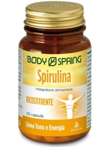 Body spring spirulina - integratore ricostituente - 50 capsule