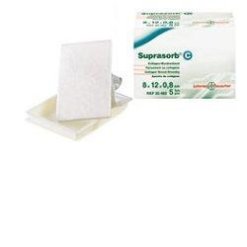 MEDICAZIONE AL COLLAGENE SUPRASORB C 4X6X0,8 CM 5 PEZZI