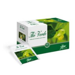 Aboca Thè Verde - Tisana Senza Menta Depurativa e Antiossidante - 20 Bustine