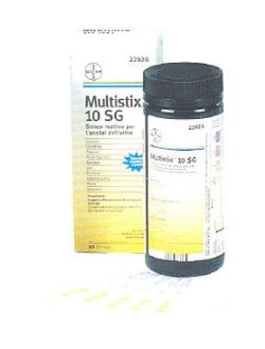 Striscia reattiva multitest multistix 10sg 100 strisce codice articolo 2300c