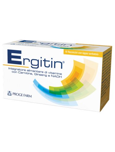 Ergitin 10 flaconcini 10 ml