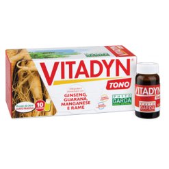 Vitadyn Tono - Integratore per Stanchezza Fisica e Mentale - 12 Flaconcini