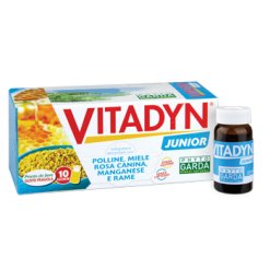 Vitadyn Junior - Integratore per Sistema Immunitario - 10 Flaconcini