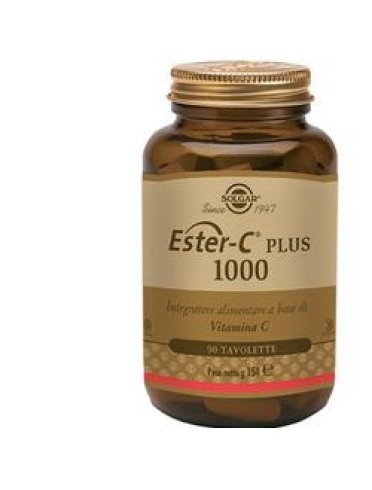 Solgar ester-c plus 500 - integratore di vitamina c - 100 capsule vegetali