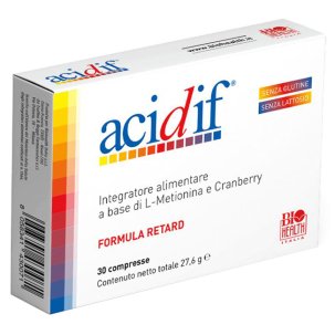 Acidif - Integratore per Vie Urinarie - 30 Compresse