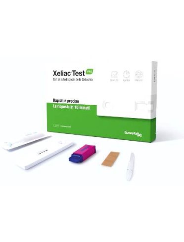 Xeliac test pro determinazione anticorpi iga e igg associatialla malattia celiaca 1 pezzo