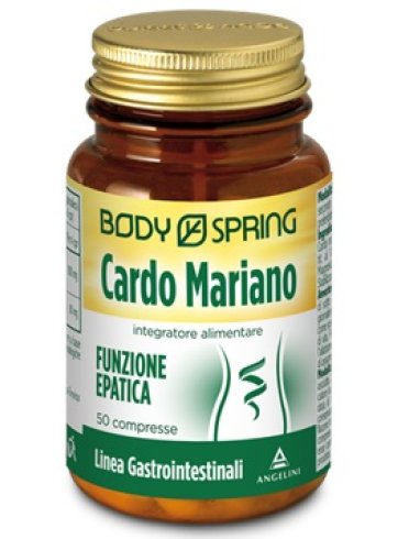 Body spring cardo mariano - integratore per la funzionalità del fegato - 50 compresse