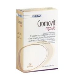 Pharcos Cromovit - Integratore Antiossidante - 60 Capsule