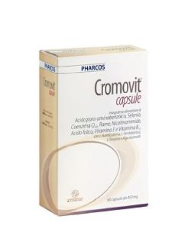 Pharcos cromovit - integratore antiossidante - 60 capsule