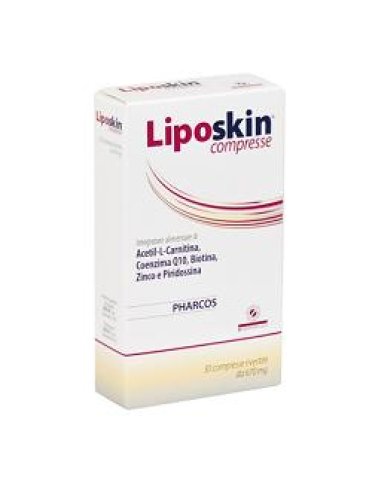 Pharcos liposkin - integratore capelli e pelle - 30 compresse