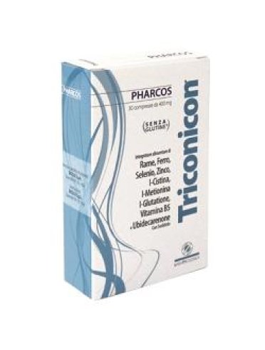 Pharcos triconicon - integratore rinforzante per capelli e unghie - 30 compresse