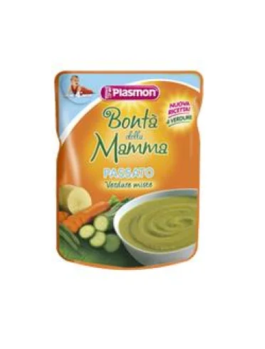 Plasmon pouches base passato di verdure misto 180 g Plasmon pouches base passato di verdure misto 180 g