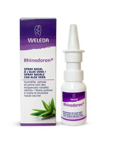 Rhinodoron spray nasale aloe vera 20 ml Rhinodoron spray nasale aloe vera 20 ml
