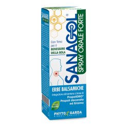 Sanagol Spray Forte - Spray Gola per Vie Respiratorie - 20 ml