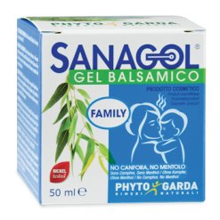 Sanagol - Gel Balsamico Senza Mentolo e Canfora - 50 ml