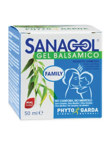 Sanagol - gel balsamico senza mentolo e canfora - 50 ml