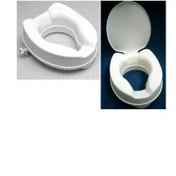 RIALZO WC CON BIDET SENZA COPERCHIO ALTEZZA 10 CM