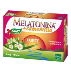 MELATONINA FORTE 10 COMPRESSE NUOVA FORMULAZIONE