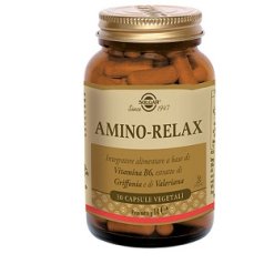 Solgar Amino Relax - Integratore Rilassante - 30 Capsule Vegetali